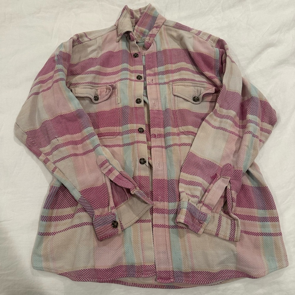 Bugle Boy 90s wetlands flannel